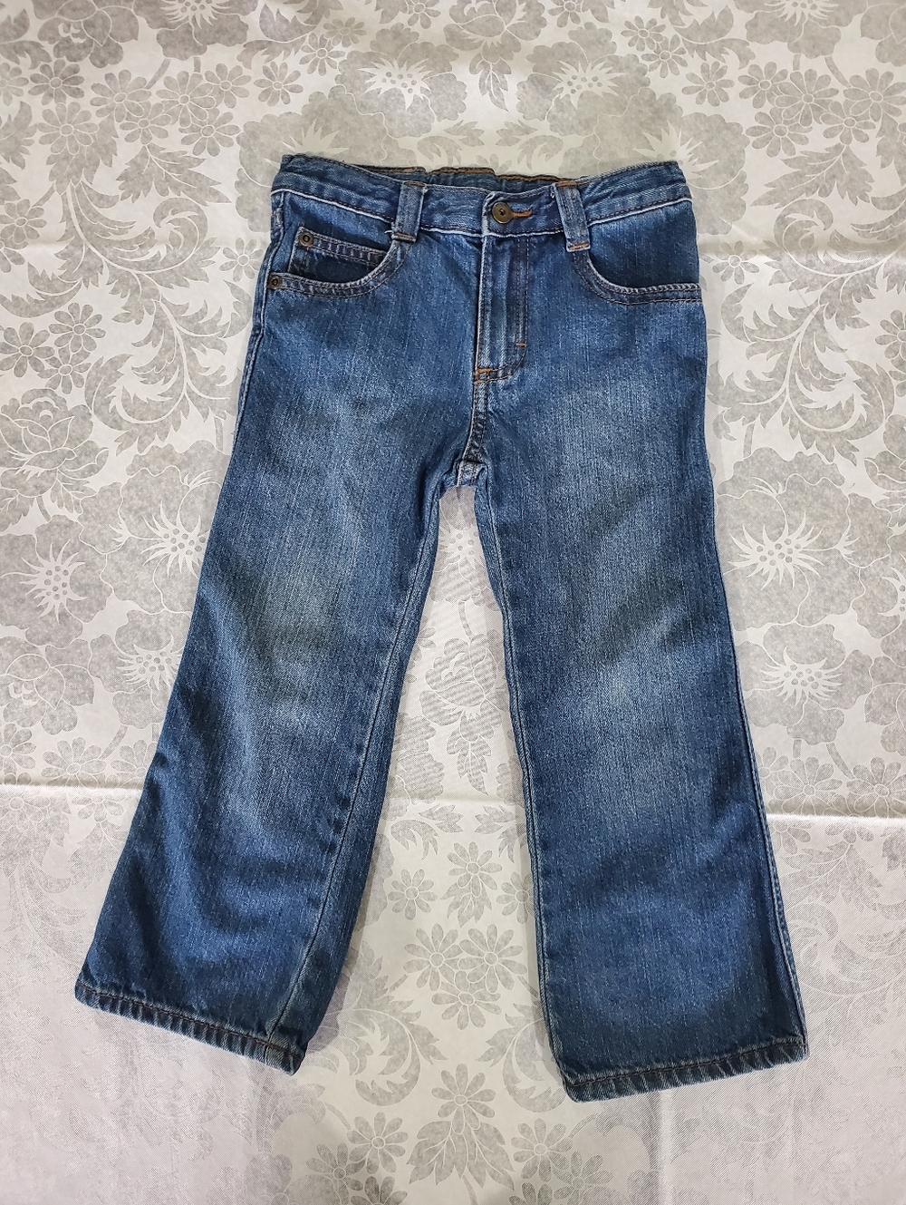 Vintage Wrangler Blue Jeans Denim Boy's Toddler 4T